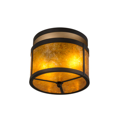 Plafonnier semi-encastré unique à 2 lumières 11,5 po Ruark