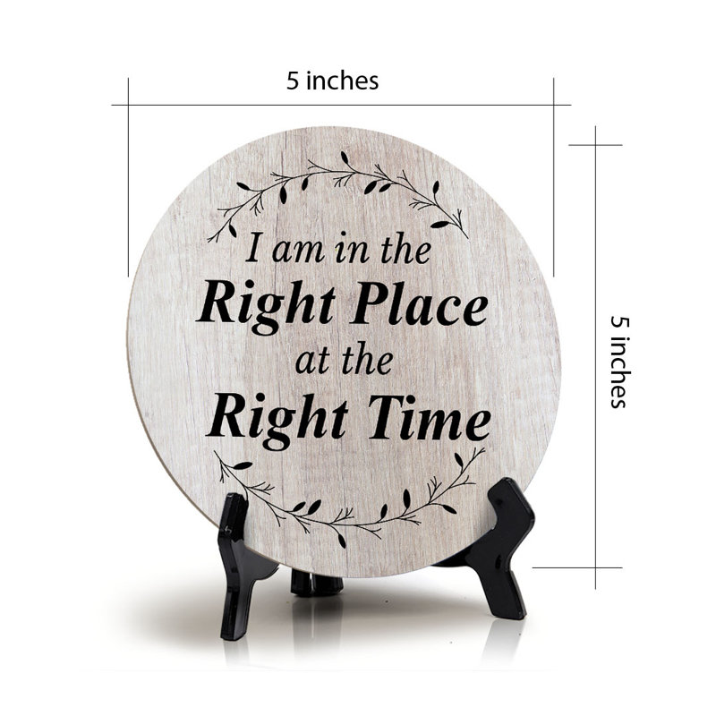 Table Sign with Stand