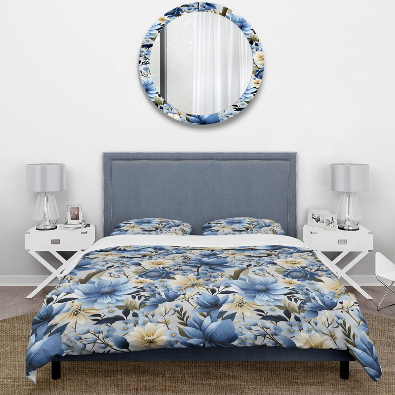 Millee Bedding, Housse de couette pour grand lit et 2 taies décor