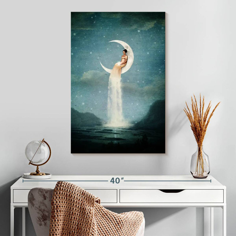 Kelan Moon River Lady, 30" H x 20" W