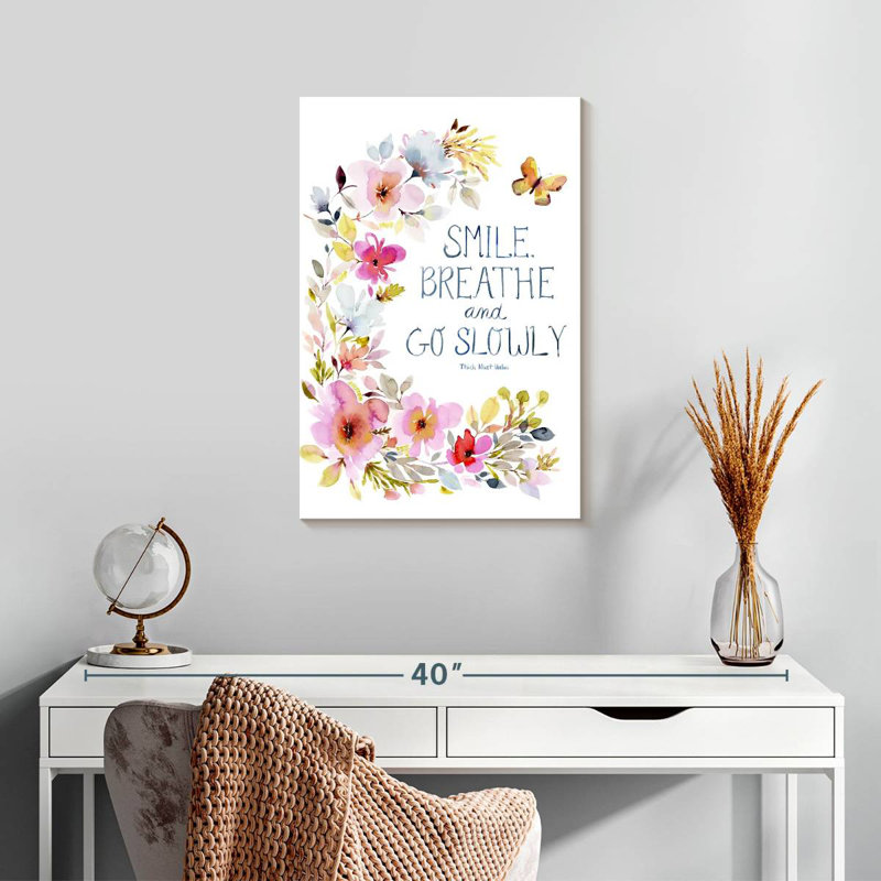 Smile Breathe, H 24 po x l 16 po