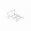 Lit plateforme tapissier en similicuir