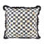 Courtly Check® Ruffled Square Throw Pillow