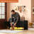 39.4In Shoe Bench With Storage And Led Light-766259562