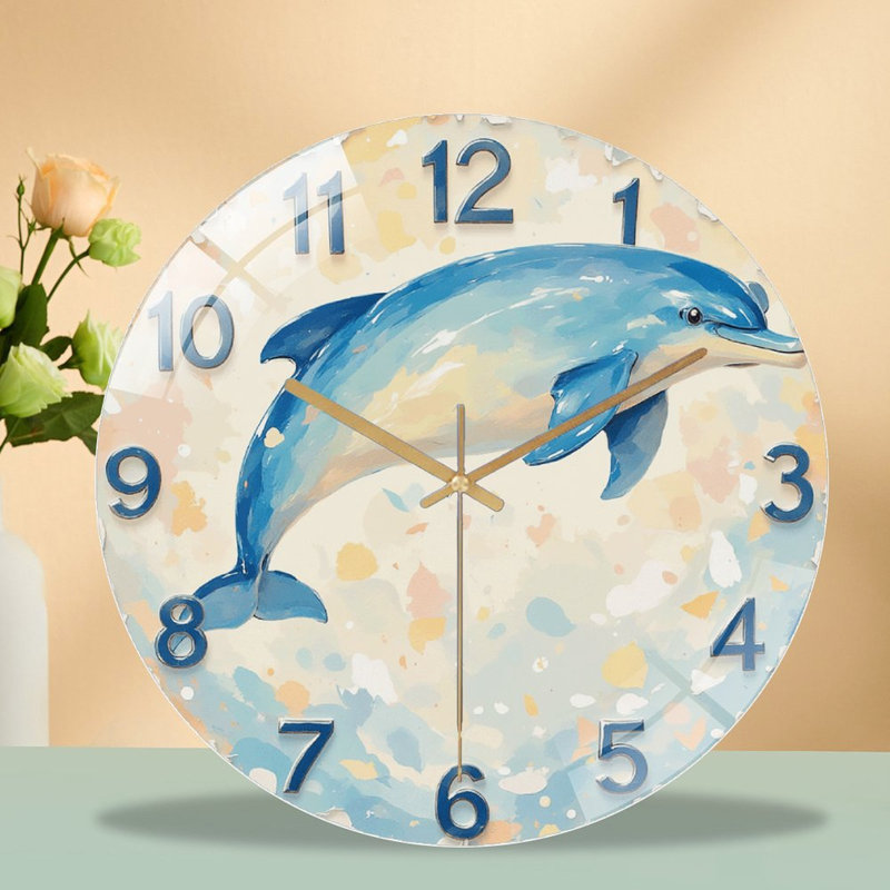 Horloge murale Dolphin