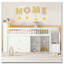 Lit de rangement en bois avec tiroirs et tablettes-674657902