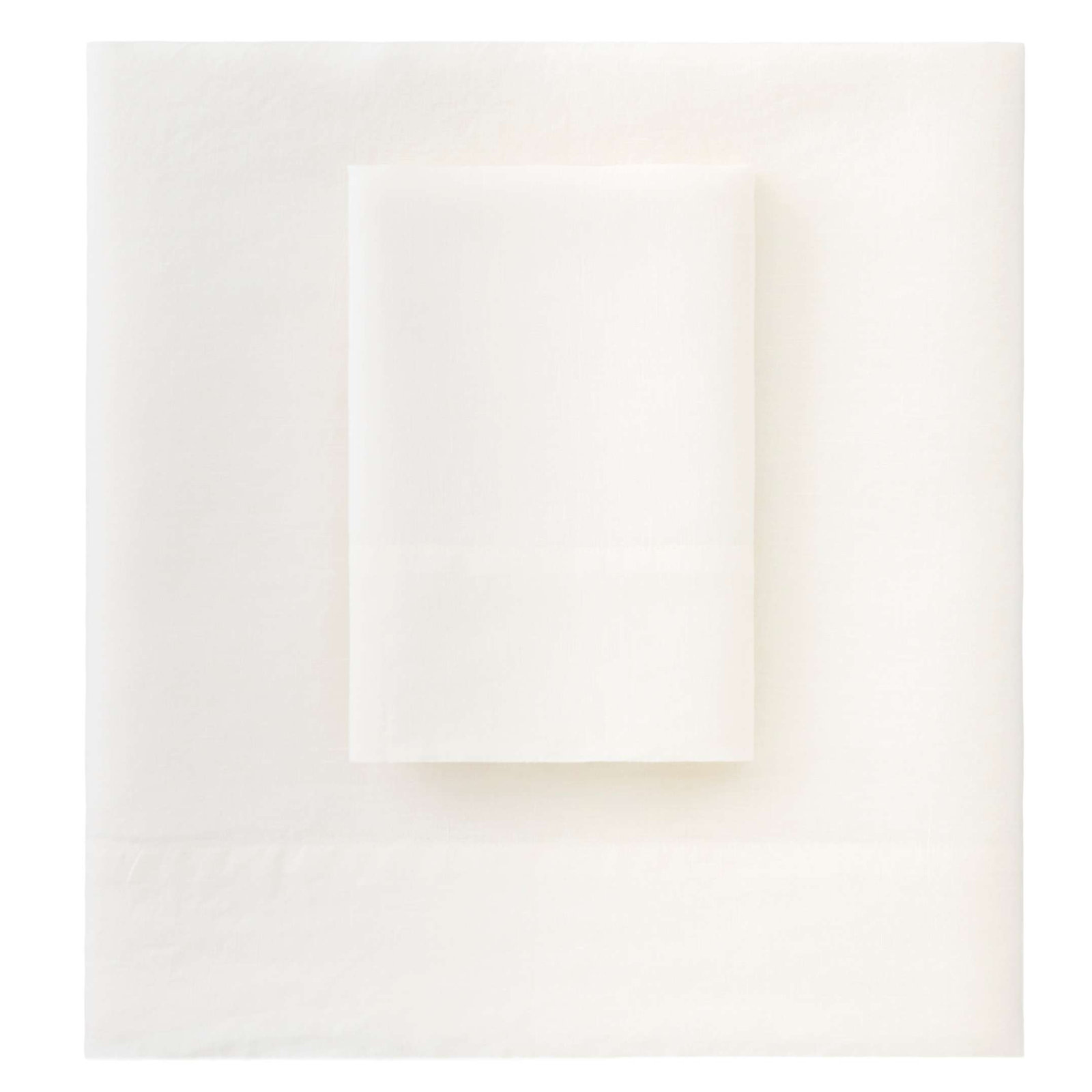 Lush Linen Sheet Set, Twin/Twin XL Sheet Set, Ivory