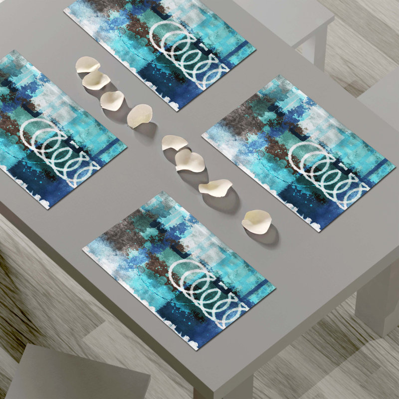 Polyester Abstract Placemat