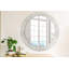 Huldar Glass Flat Wall Mirror