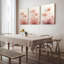 «Blush», impression florale abstraite (ensemble de 3)-118089361