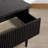 Colne Dorchester 1 Drawer Reeded Nightstand-202272365