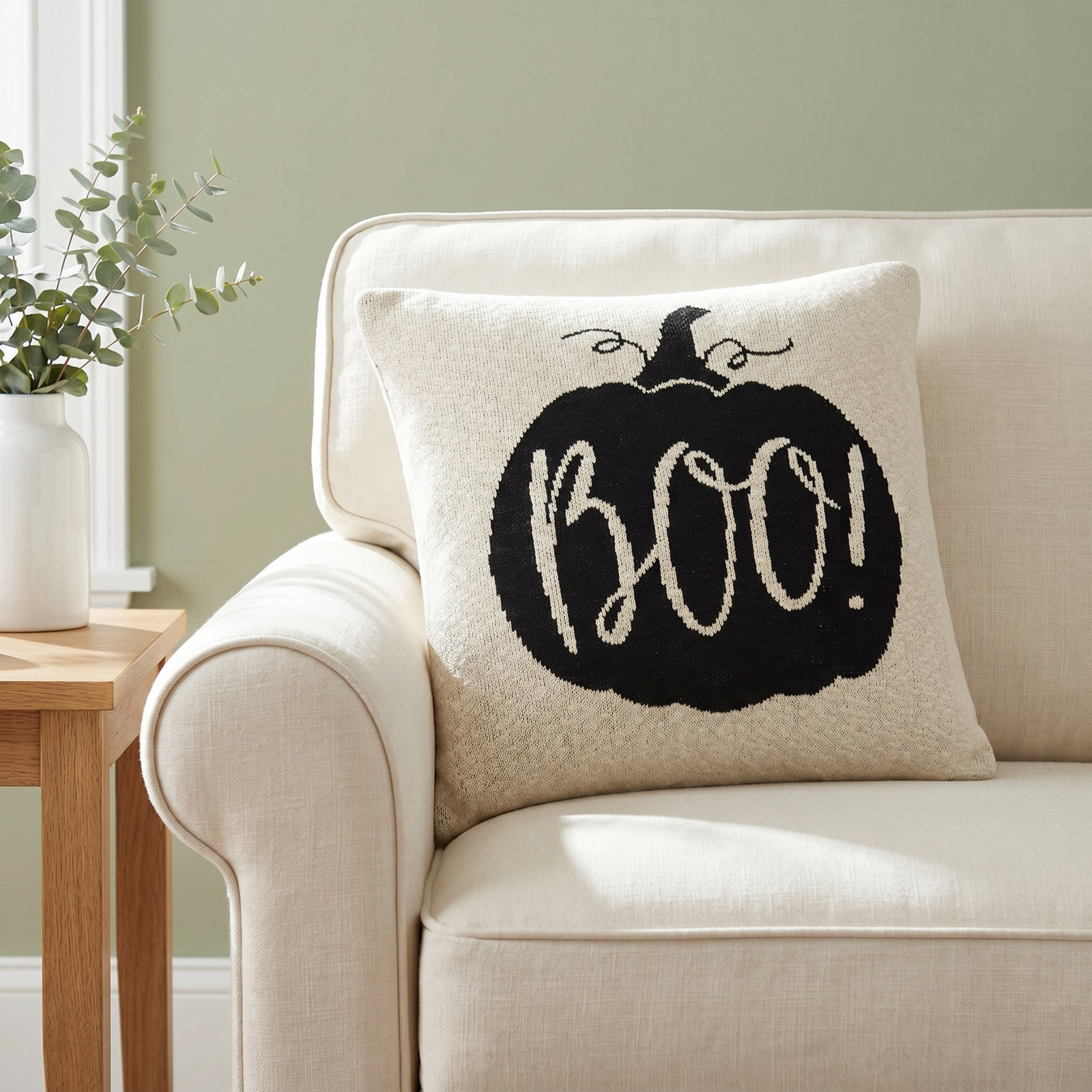 Cotton Throw Pillow