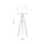 Lampe sur pied en lin Tationna