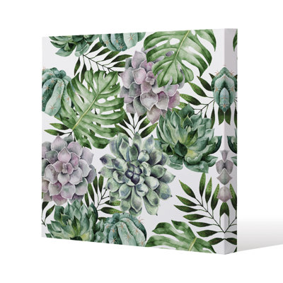 No Title by Andrew Lee - Wrapped Canvas Print
