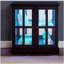 Vitrine à DEL, vitrine rétro avec tablettes réglables et armoire de style rétro avec portes grillagées pour une présentation exquise.
