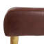 Genuine Leather Upholstered Bench