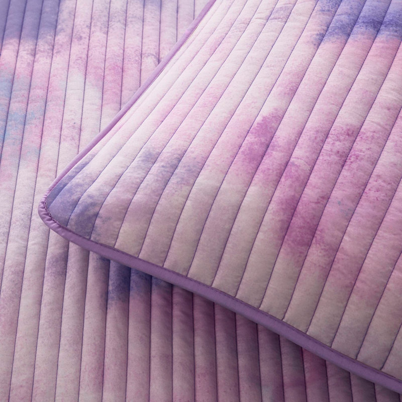 Ensemble de courtepointe 4 pièces 4 pièces, Purple
