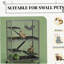 Pet Habitat,Pet House,Rolling Small Animal Cage-1399085606
