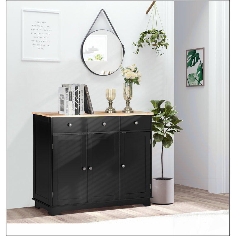 Élégante armoire d'appoint avec tiroir spacieux, parfaite pour organiser et rehausser la décoration intérieure.