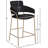 Yara Beige Velvet Counter Stool-75000048