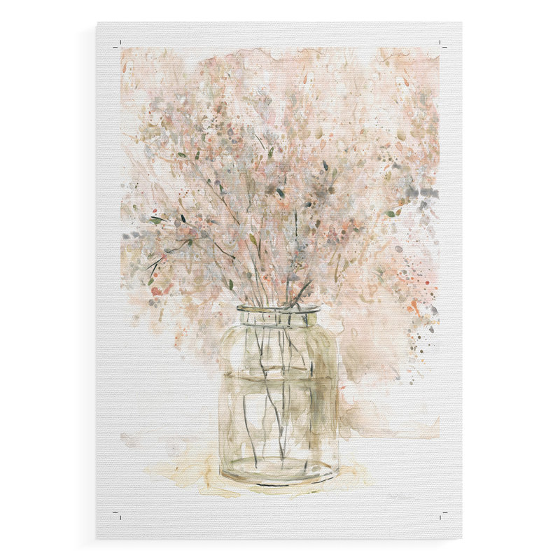 Arrangement délicat II - Impression sur toile seulement - NON-CADRE, H 12 po x l 8 po