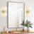 2-Light Modern Statement Wall Sconce with Milky Glass Globe Shade