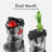 SiFENE Cold Press Juicer, Vertical, Slow Masticating, 3.3in Chute, Easy to Clean, Gray