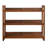 Bare Decor Vira Shoe Rack Shelf in Solid Teak Wood, 3 Shelf