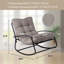 Chaise berçante d'extérieur en métal Ghiorghi-991731611