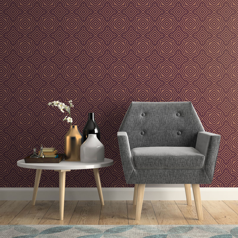 Wike Peel & Stick Geometric Tile, 102" L x 24" W