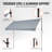 47" Patio Awning Retractable Awning Sunshade Shelter with Crank Handle-105698190