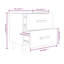 Jahlen 40cm W Solid + Manufactured Wood Bedside Table-1283105259-1320859439