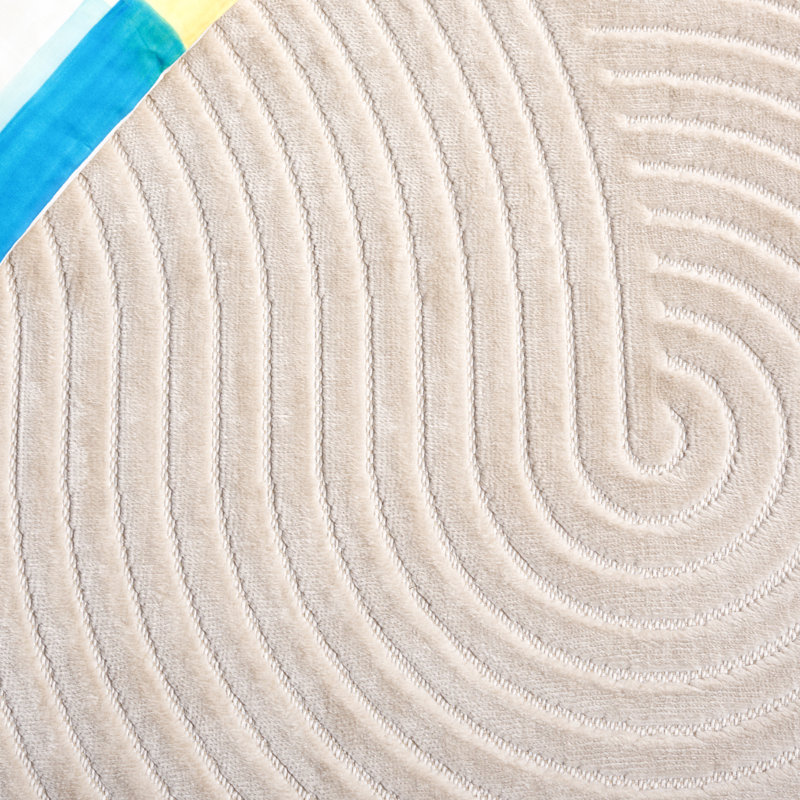 Tapis de couleur unie Selena Performance, Carré 6 pi 7 po
