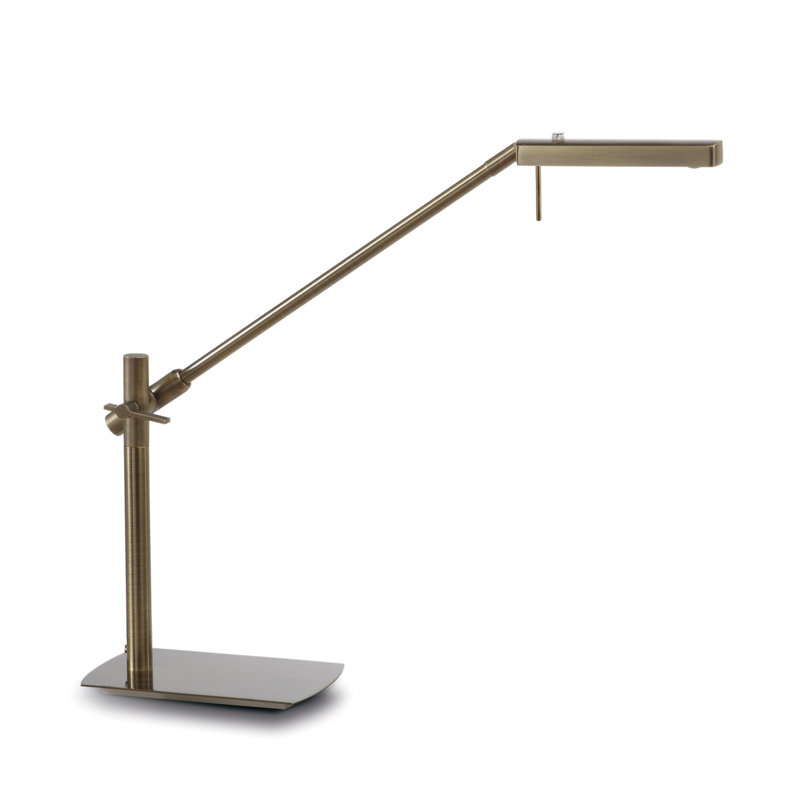 Rye Adjustable Metal Desk Lamp, Chrome