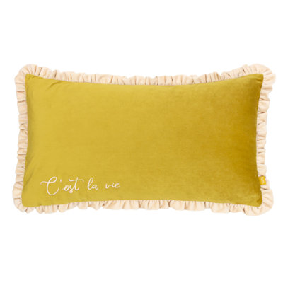 Cest La Vie Rectangular Cushion