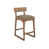 Green Seat/Medium Brown Frame
