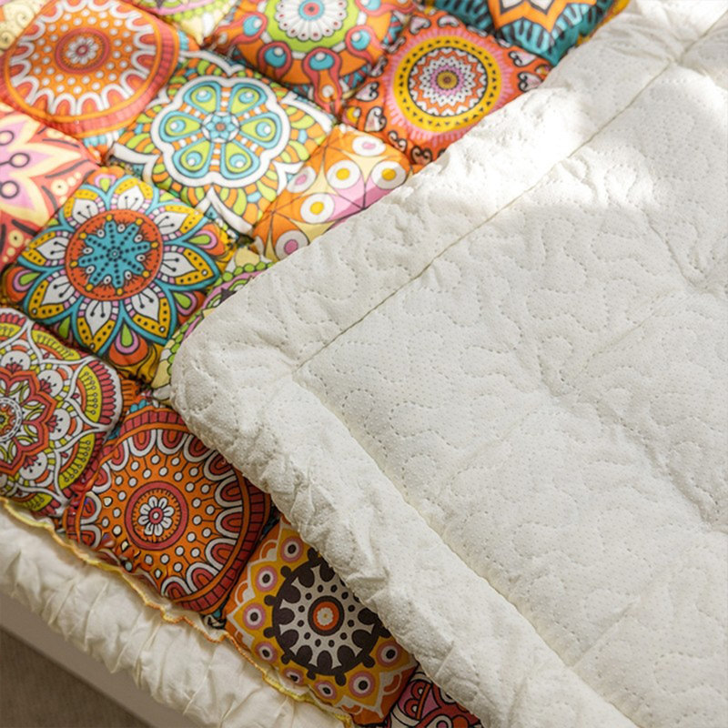  Coussin de siège en coton 27,6 po x 70,9 po Garden Chic, L 70,9 po x P 27,6 po