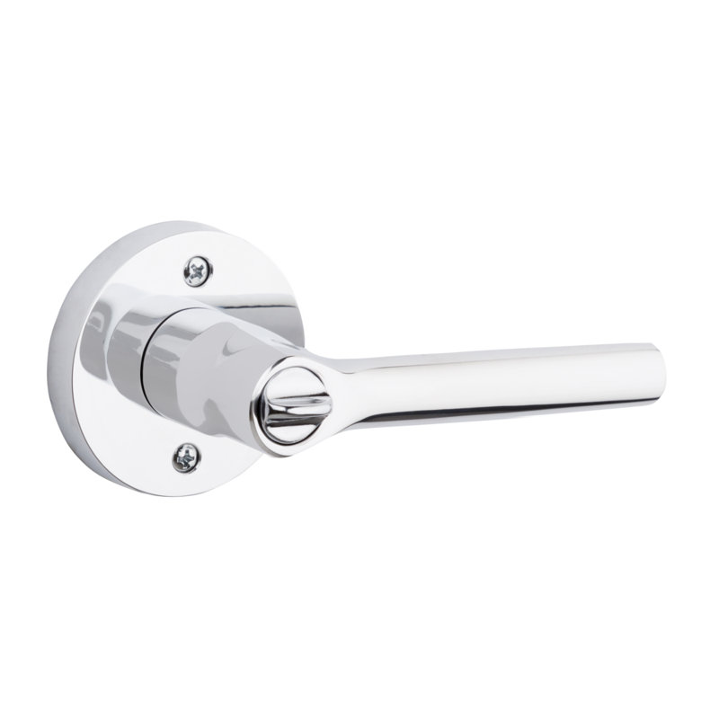Polished Chrome Entry Door Lever