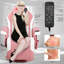 Fauteuil de course inclinable Goplus Massage Gaming
