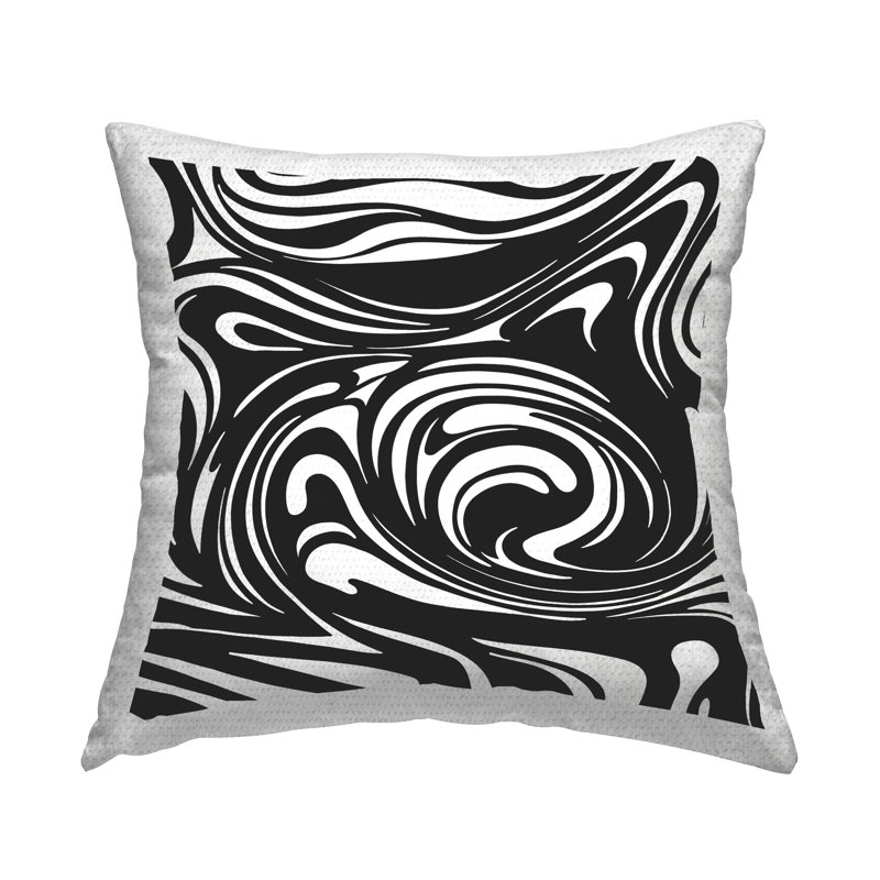 Abstract Outdoor Throw Pillow