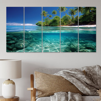 " Scenic Island Paradise I " 5 - Pieces