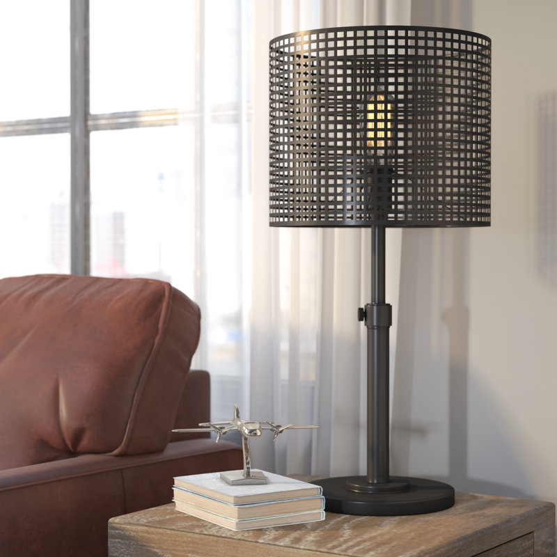 Lampe de table noire 29 po Bailin
