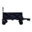 Wagon pliable avec hayon rallongé, housses imperméables résistantes à la poussière et aux rayons UV, 400 lb robustes, grandes roues tout-terrain