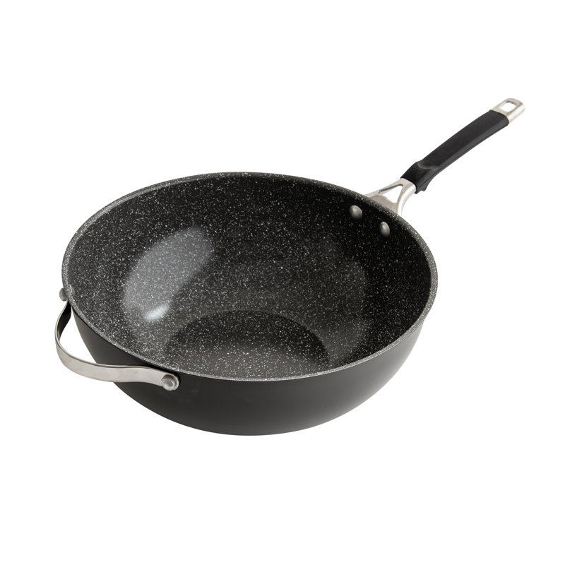 Wok en aluminium 6,63 po antiadhésif Verde