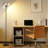 72.83" LED Dimmable Floor Lamp with Remote Control