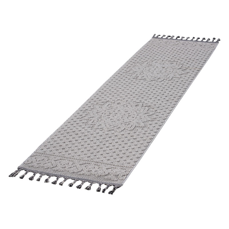 Loom & White/ Medallion 2x8 Area Rug, Suitable For Both Indoor And Outdoor, Stain , No Shedding, Pet , , Effortless Maintenance Approach Approved,