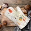 Line Petals Oven Mitt Cotton Twill