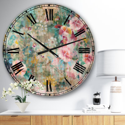 Swigart Metal Wall Clock