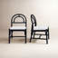 Arched Rattan Dining Chair-921647052