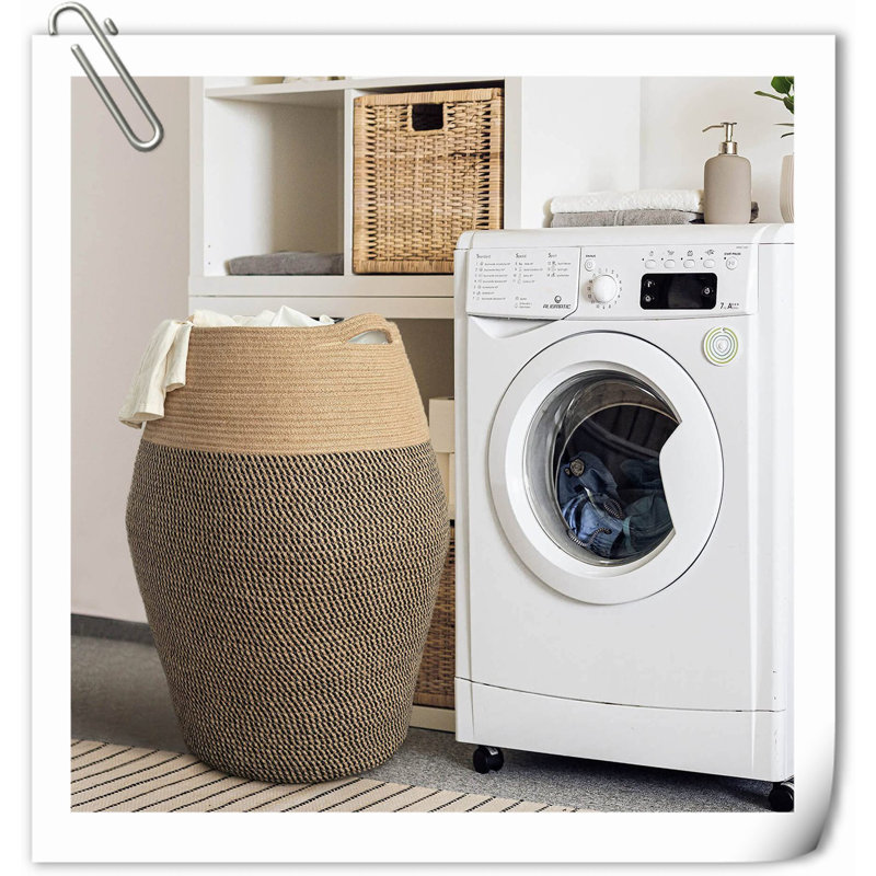 Panier en tissu Beachcrest Home ™